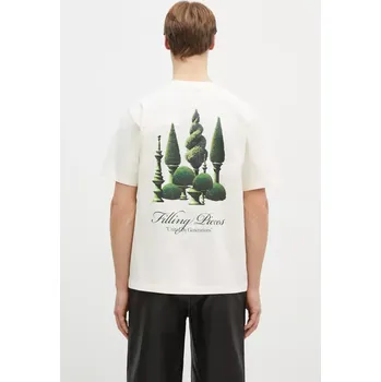 Pánské tričko Bavlněné tričko Filling Pieces, XXL, béžová, 08X