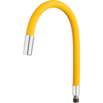 Vodovodní baterie Elastické rameno k baterii 70710, žlutá-chrom