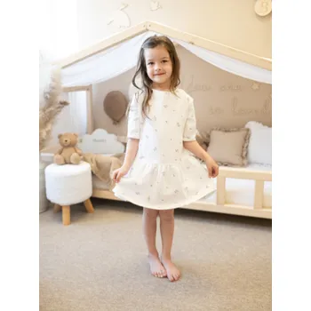 Kojenecké šaty Dětské mušelínové šatičky