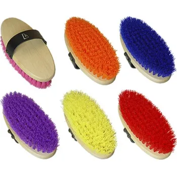 Čištění pro koně Leistner Rýžový kartáč Barva: růžová