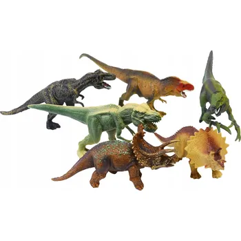 Figurka Dinosauři 6 malovaných figurek
