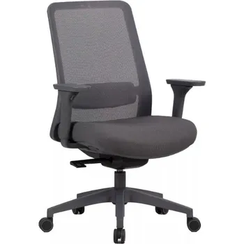 Židle kancelářská šedá Q-718