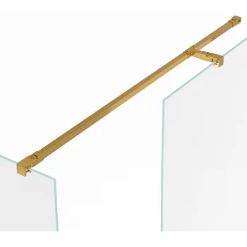 Sprchové dveře KŘÍŽOVÝ STABILIZÁTOR SPRCHOVÉ KABINY ZLATÝ LESK 120 cm
