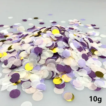 Svatební dekorace Barevné konfety na svatbu, výzdobu | svatební dekorace, ozdoby na svatbu - G