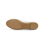 Vasky Misty White - Dámské kožené baleríny bílé - jarní / podzimní boty | česká výroba ze Zlína 42 EU