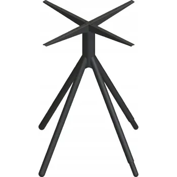 Stolová podnož VOGA stolová podnož HUM 4 - barva: černá