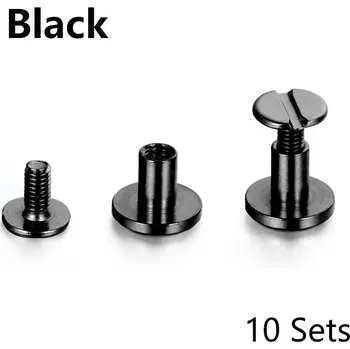 Nýt Kovové šroubovací nýty na pásek a kabelky | šroubovací nýty, kovové nýty - D , 6,5 mm