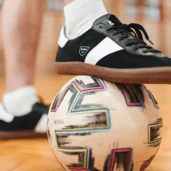 Pánské tenisky Botas Spider Black - Pánské kožené tenisky / botasky černé | česká výroba ze Zlína 46 EU