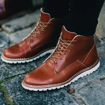 Dámská zimní obuv Vasky City Cognac - Dámské kožené kotníkové boty hnědé - podzimní / zimní boty, obuv | Flexiko | česká výroba ze Zlína 40 EU