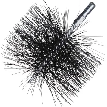 Komínová štětka KOVOBLESK Kartáč 125mm M12 kulatý komínový