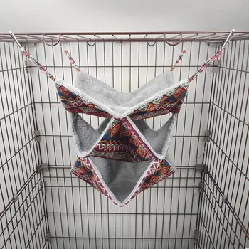 Pelíšek pro psa Teplý závěsný pelíšek pro malé mazlíčky | houpací síť, závěsný pelíšek - E tři vrstvy , M 35X35CM