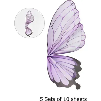 Balící papír Motýlí balicí papír na květiny voděodolný | balicí papír, dárkové balení - G