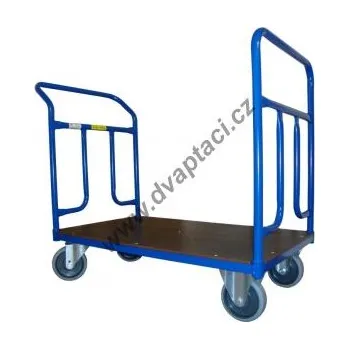 Plošinový vozík Plošinový vozík 2BKS 1200x700 mm, nosnost 300 kg, šroubovací madla
