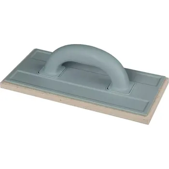 Zednické hladítko INSTRUMENT Hladítko plastové 280x140x8mm bílá plst