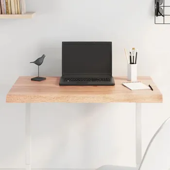 Konferenční stolek Dřevěná deska, hnědá, 1 x 1 x 1 cm