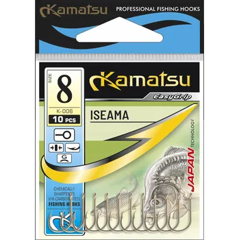 Rybářský háček Háčky na zem, plovoucí, s protihrotem Kamatsu ISEAMA 10 ks