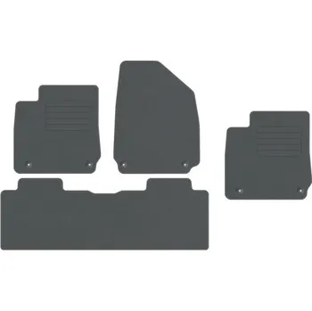 autokoberec Kobercové rohože Edecor velurové 4 ks