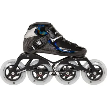Kolečkové brusle Dětské kolečkové brusle Powerslide Dragon Black 84, 31, 4x, 84 Powerslide