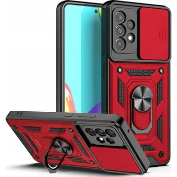 Pouzdro na mobilní telefon Zadní Kryt Koanni pro Samsung Galaxy A32 4G červený