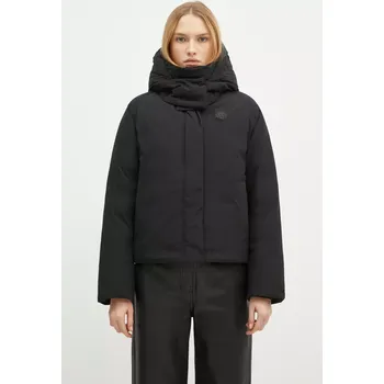 Péřová bunda Maison Kitsuné Puffer dámská, černá barva, zimní, NW02202WQ4031, XS, 99X