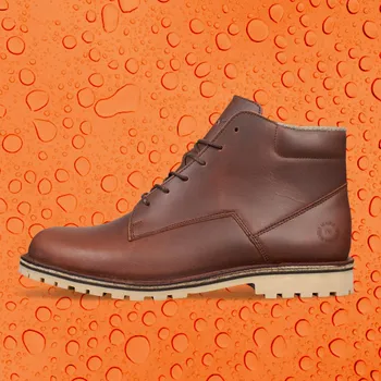 Pánská obuv Vasky Hillside Waterproof Brown - Pánské kožené kotníkové boty hnědé&nbsp;- podzimní / zimní boty, obuv | Flexiko | česká výroba ze Zlína 44 EU