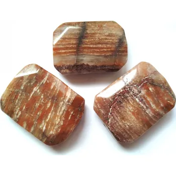 Přírodní kámen Jaspis hnědý - obdélník 30x40mm