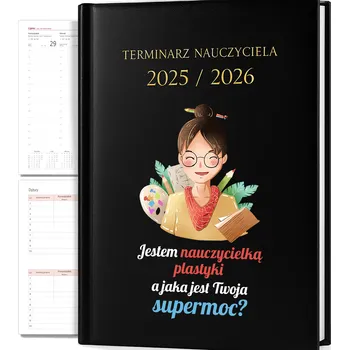 Kalendář Knižní kalendář 2026 A5 FunnyCase černý