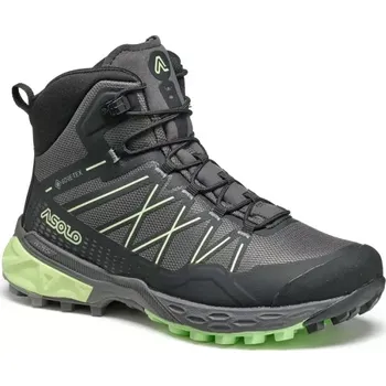 Dětská sportovní obuv Dětské pohorky Asolo Tahoe MID GTX Jr, grey/black/brook green - EU 30