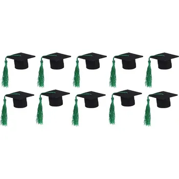 Party dekorace 10 ks Mini promoční čepičky na dort a dekorace | dekorace na dort, dortové ozdoby - B