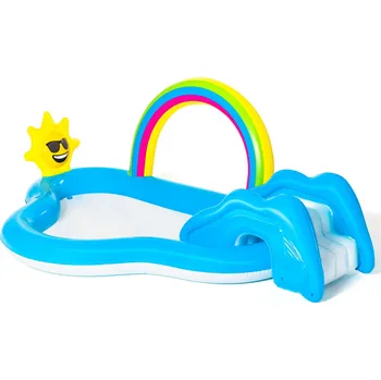 Dětský bazének Bestway 53092 257 x 145 x 91 cm duhový den
