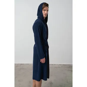 Pánský župan Vamp - Pánský froté župan 20907 - Vamp blue xxl