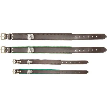 Obojek pro psa Zubíček Barvářský obojek Délka: 45 cm (šíře 18 mm), Možnost: nepodšitý