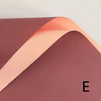 Balící papír 20 kusů barevný balicí papír na květiny a dárky | dekorace papír - E