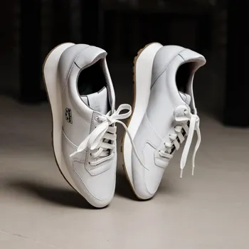 Dámské tenisky Vasky x Botas White - Dámské kožené tenisky / botasky bílé | česká výroba ze Zlína 38 EU