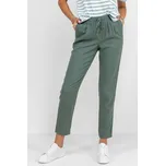 Vero Moda dámské lněné kalhoty Jesmilo mátové Velikost: XXL