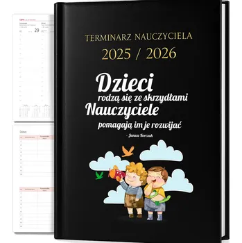Kalendář Knižní kalendář 2026 A5 FunnyCase černý