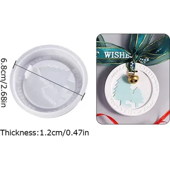 Vánoční dekorace Vánoční silikonová forma | vánoční dekorace, silikonová forma - C