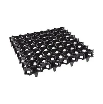 Puzzle Zatravňovací panel PUZZLE 500 x 500 x 40 mm - černá