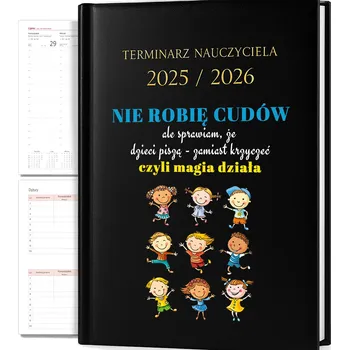 Kalendář Knižní kalendář 2026 A5 FunnyCase černý