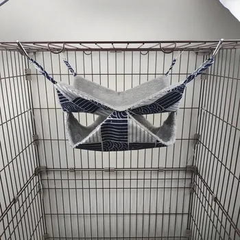 Pelíšek pro psa Teplý závěsný pelíšek pro malé mazlíčky | houpací síť, závěsný pelíšek - F dvouvrstvá , M 35X35CM