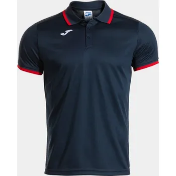 Triko POLO s límečkem JOMA COMBI PREMIUM tm.modro červené Velikost: XS