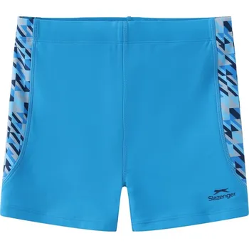 Chlapecké plavky Slazenger Pl Boxer Junior Boys Blue/White 13 let
