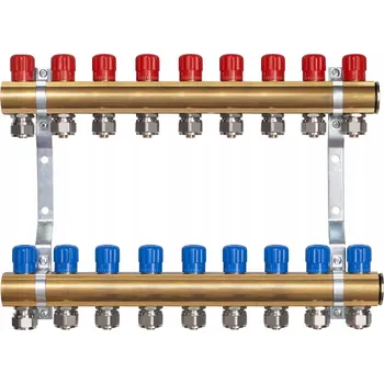 rozdělovač topení Rozdělovač BraxTherm pro 9 okruhů
