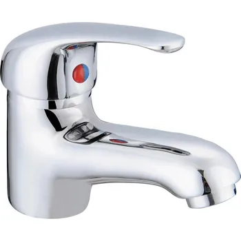 Vodovodní baterie Stojánková umyvadlová baterie Imperial Deca stříbrná