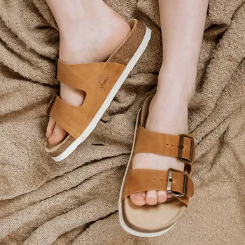 Pánské pantofle Vasky Mary Caramel - Pánské kožené pantofle světle hnědé | česká výroba ze Zlína 44 EU