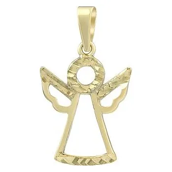 Přívěsek Zlatý přívěsek anděl Gamarias SILVEGOB11815GY