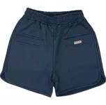 DÍVČÍ KRAŤASY JEDNOBAREVNÉ CH7243 VELIKOSTI 98-128 Velikost: 116, Barva: Tmavě modrá