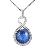 Stříbrný přívěsek s přírodním modrým Kyanitem JST14709KE