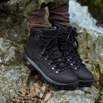 Dámská treková obuv Vasky Monty Black - Dámské kožené pohorky / turistické boty černé | česká výroba ze Zlína 38 EU