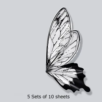 Balící papír Motýlí balicí papír na květiny voděodolný | balicí papír, dárkové balení - A